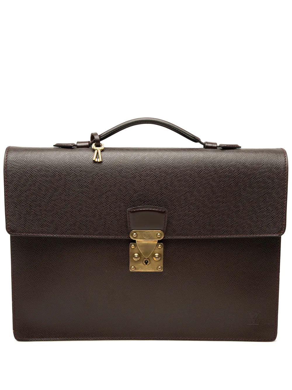 Louis Vuitton Pre-Owned 1999 Taiga Serviette Kourad Briefcase business bag - Rot