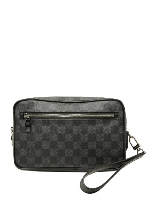 Louis Vuitton Pre-Owned 2020 Damier Graphite Kasai clutch bag