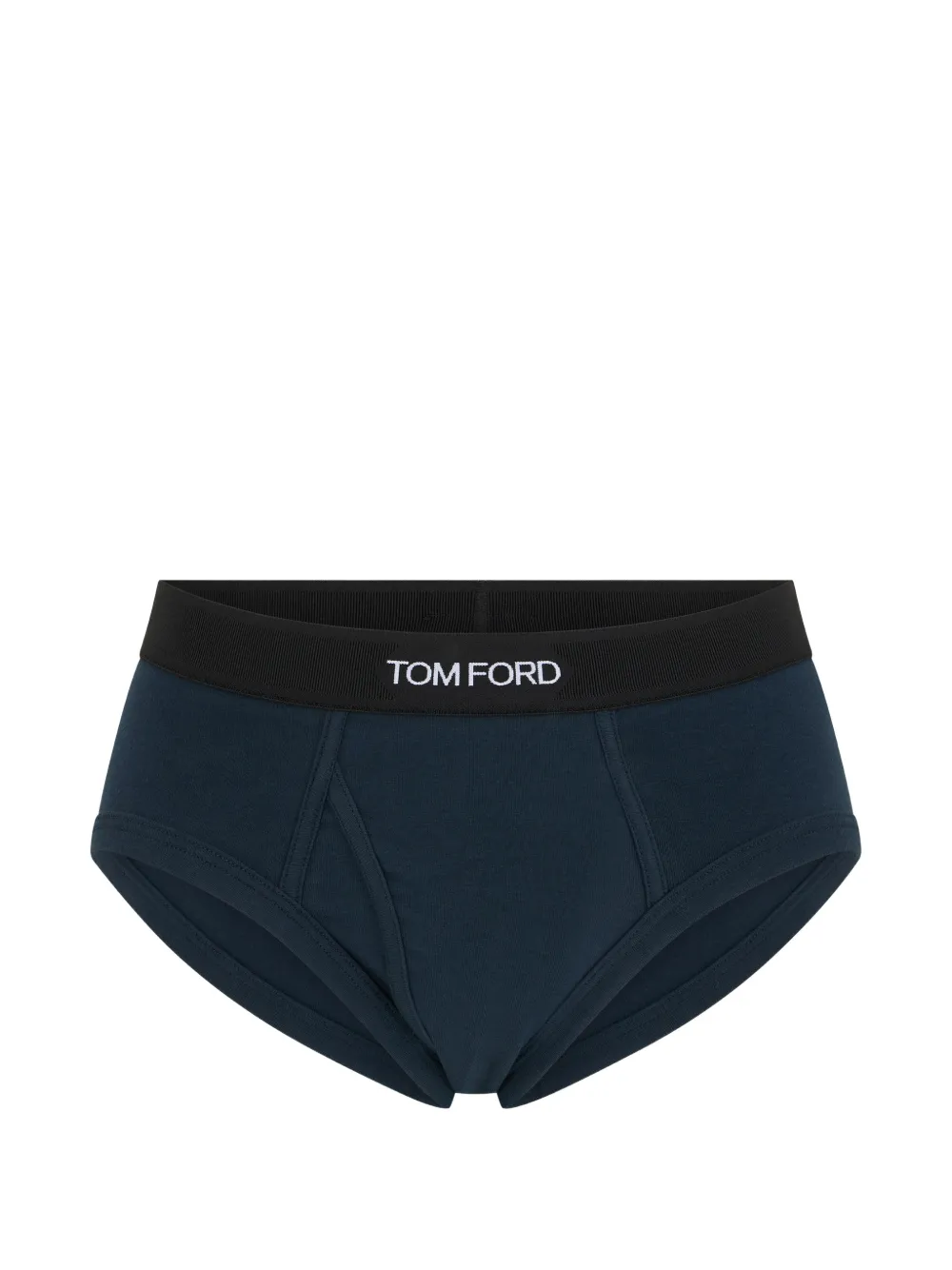TOM FORD logo-waistband briefs - Blu