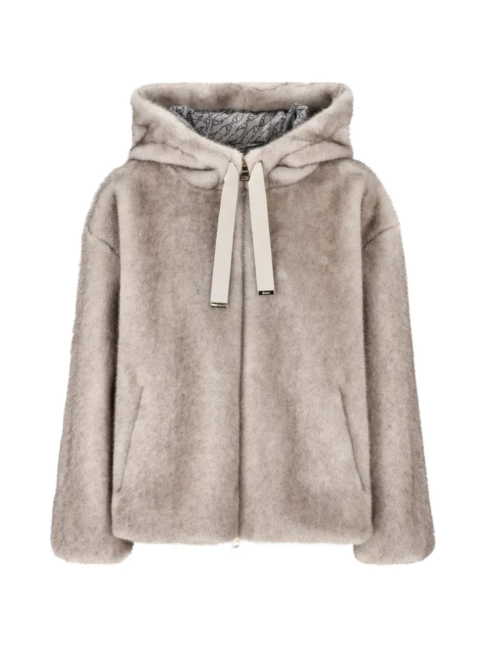 Herno hooded jacket Grijs