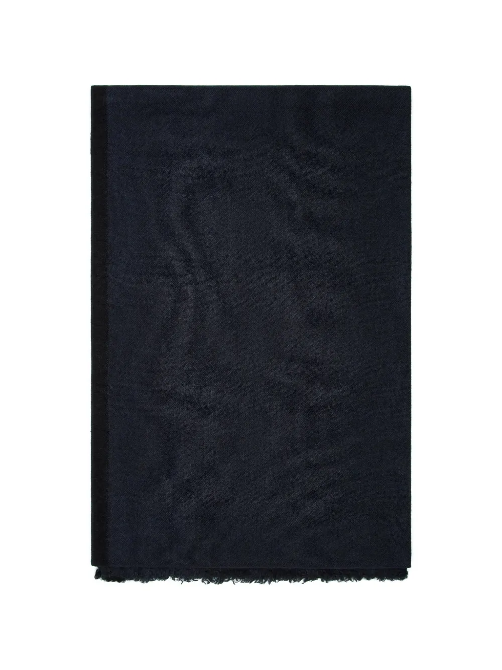 Faliero Sarti Parfy frayed-edge scarf Blauw