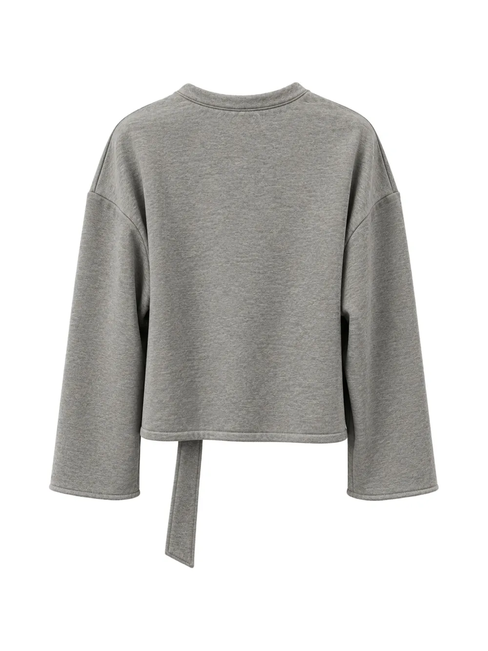 Weili Zheng Sweater met ceintuur Grijs