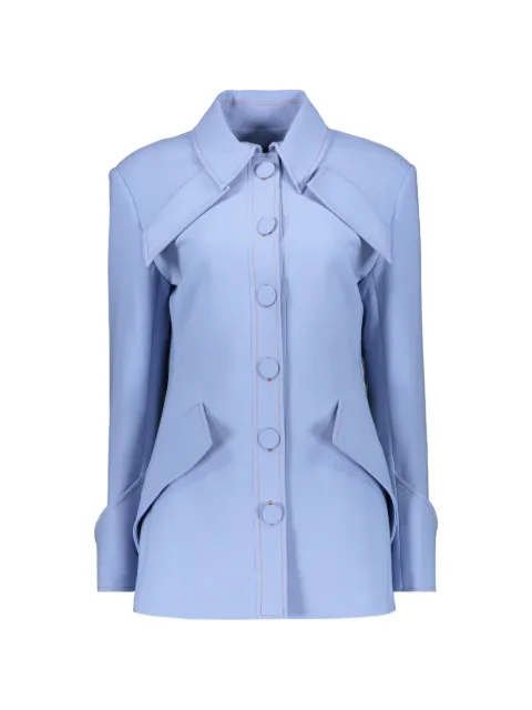 Ellery button-up collared jacket