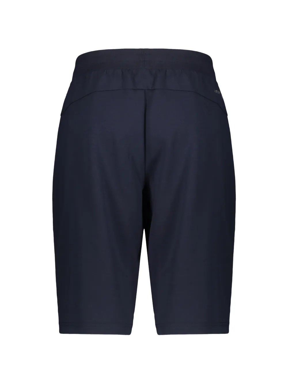 Ea7 Emporio Armani Italia Team logo-print shorts Blauw