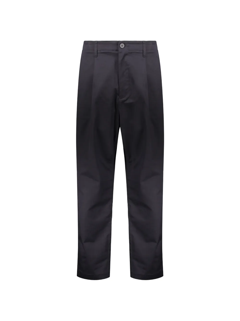 Ea7 Emporio Armani pleated straight-leg trousers - Nero