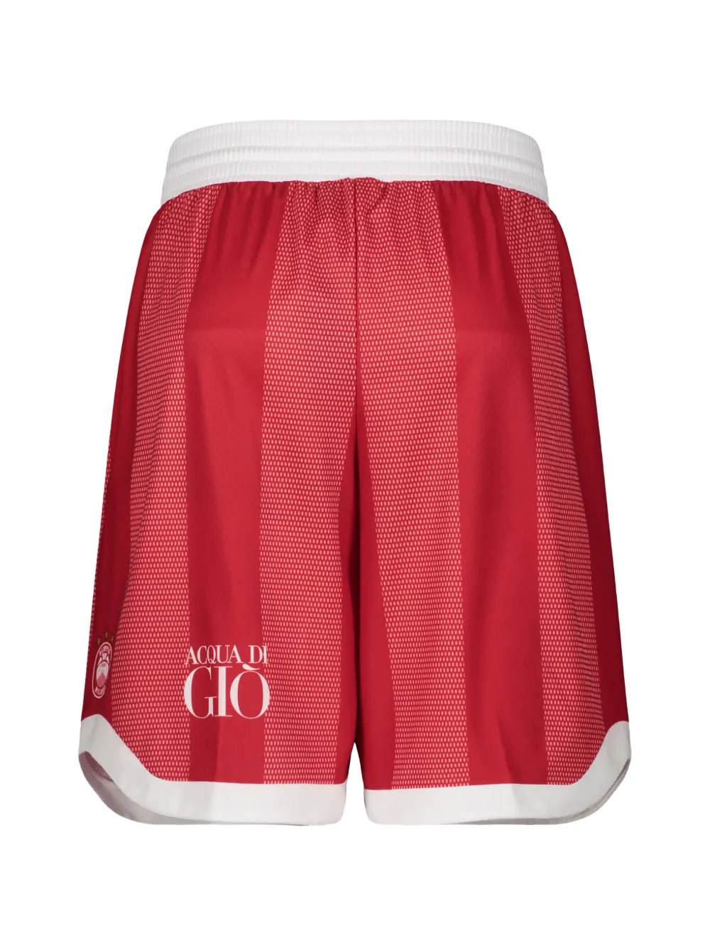 Ea7 Emporio Armani graphic-print track shorts Rood