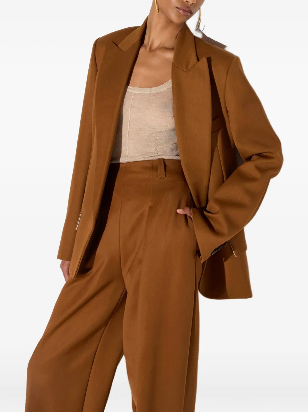Elisabetta Franchi wool jacket Bruin