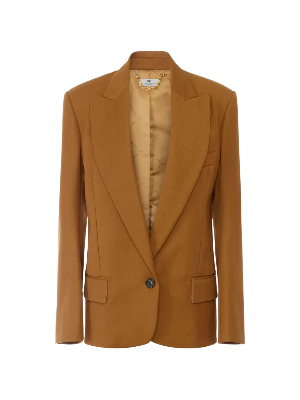 Elisabetta Franchi wool jacket - Braun