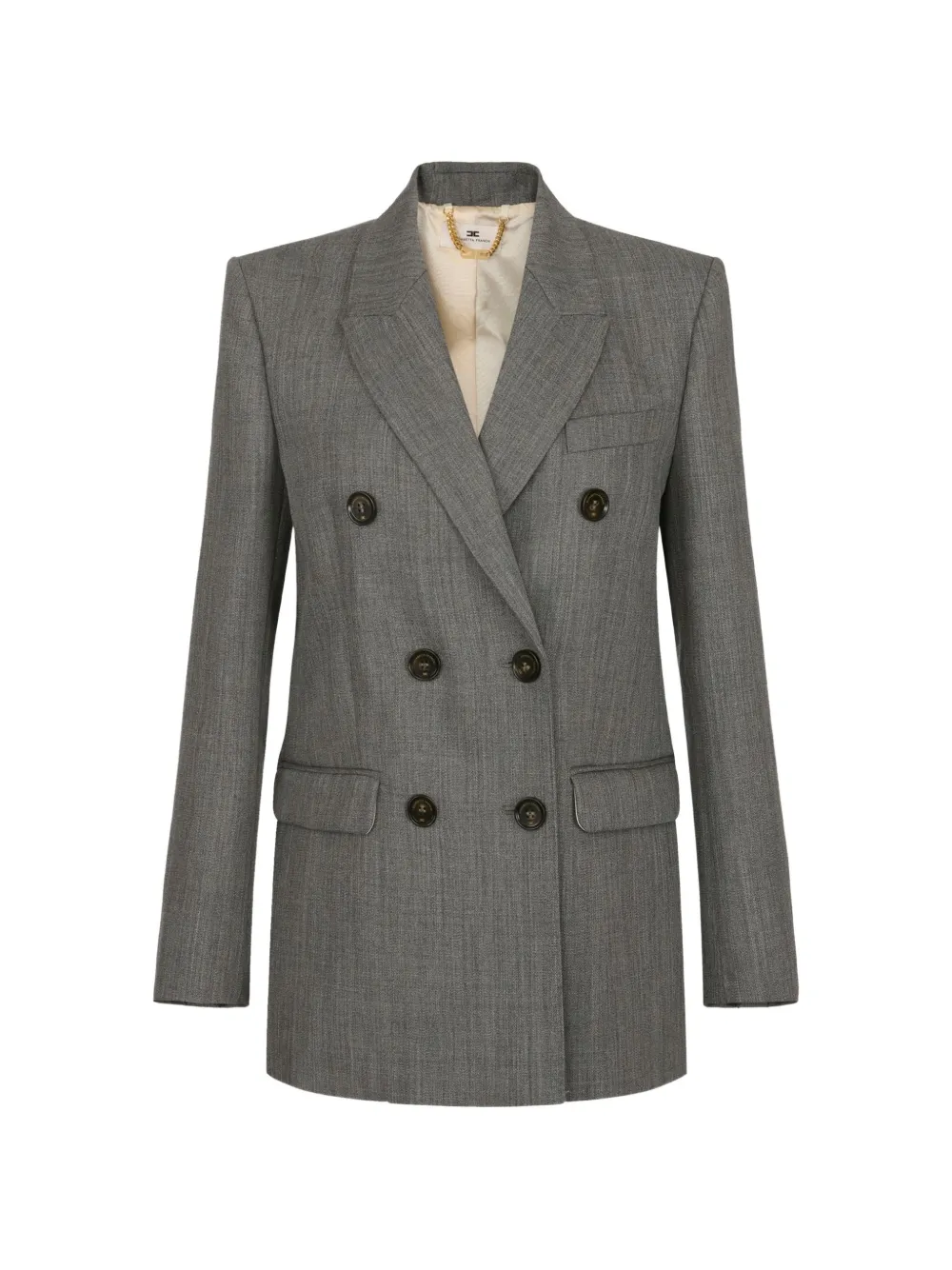 Elisabetta Franchi wool jacket - Grau