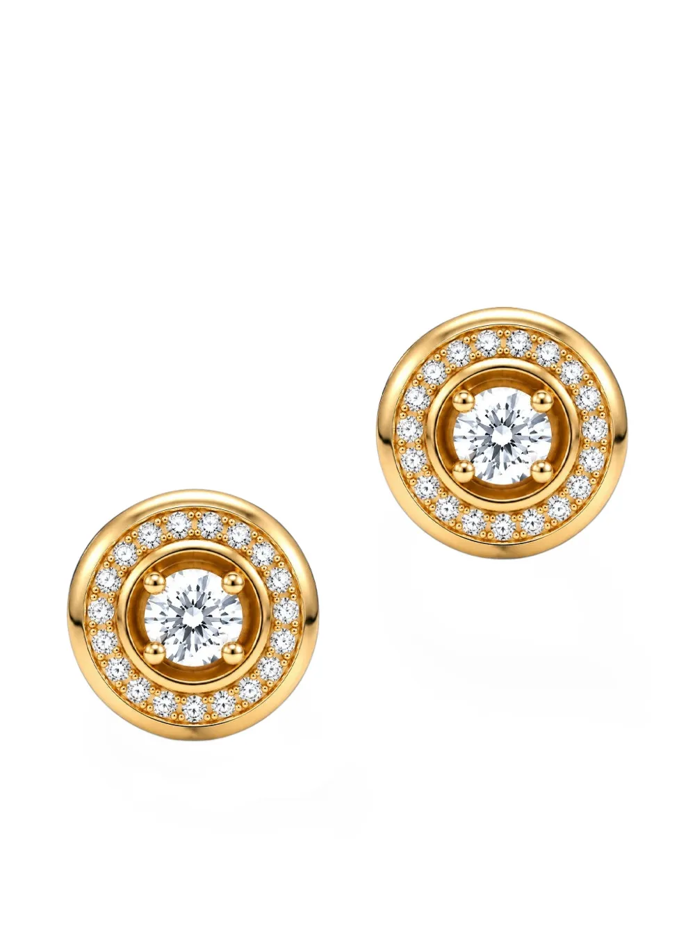 Loyal.e Paris Rayons Mini diamond earrings - Oro