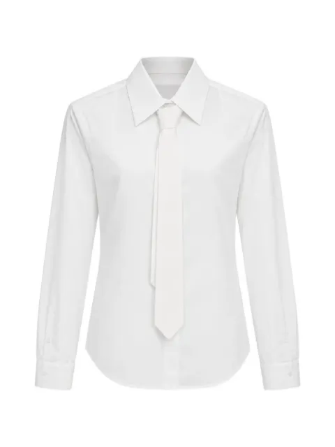 Juun.J tie-detail long-sleeve shirt