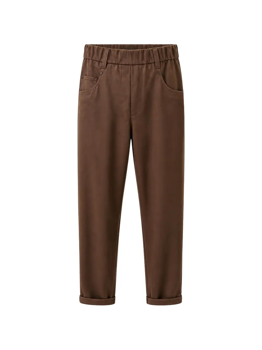 Brunello Cucinelli baggy pull-on trousers - Brown