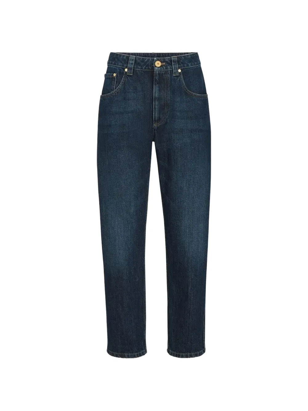 Brunello Cucinelli straight trousers Blauw