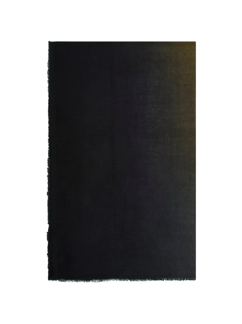 Faliero Sarti Chips gradient frayed-edge scarf Zwart