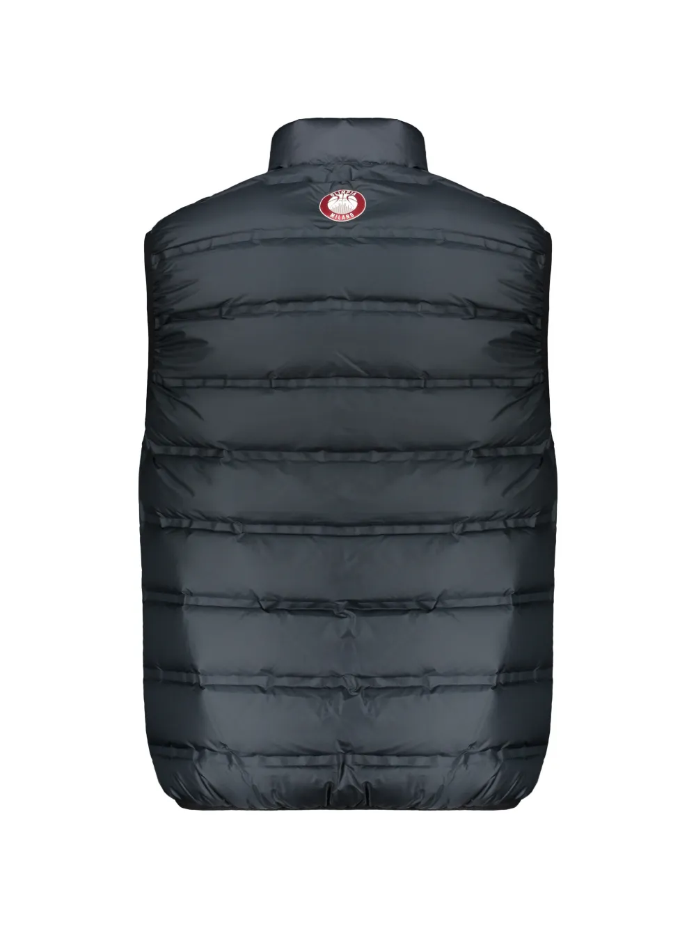 Ea7 Emporio Armani quilted logo-embroidered gilet Blauw