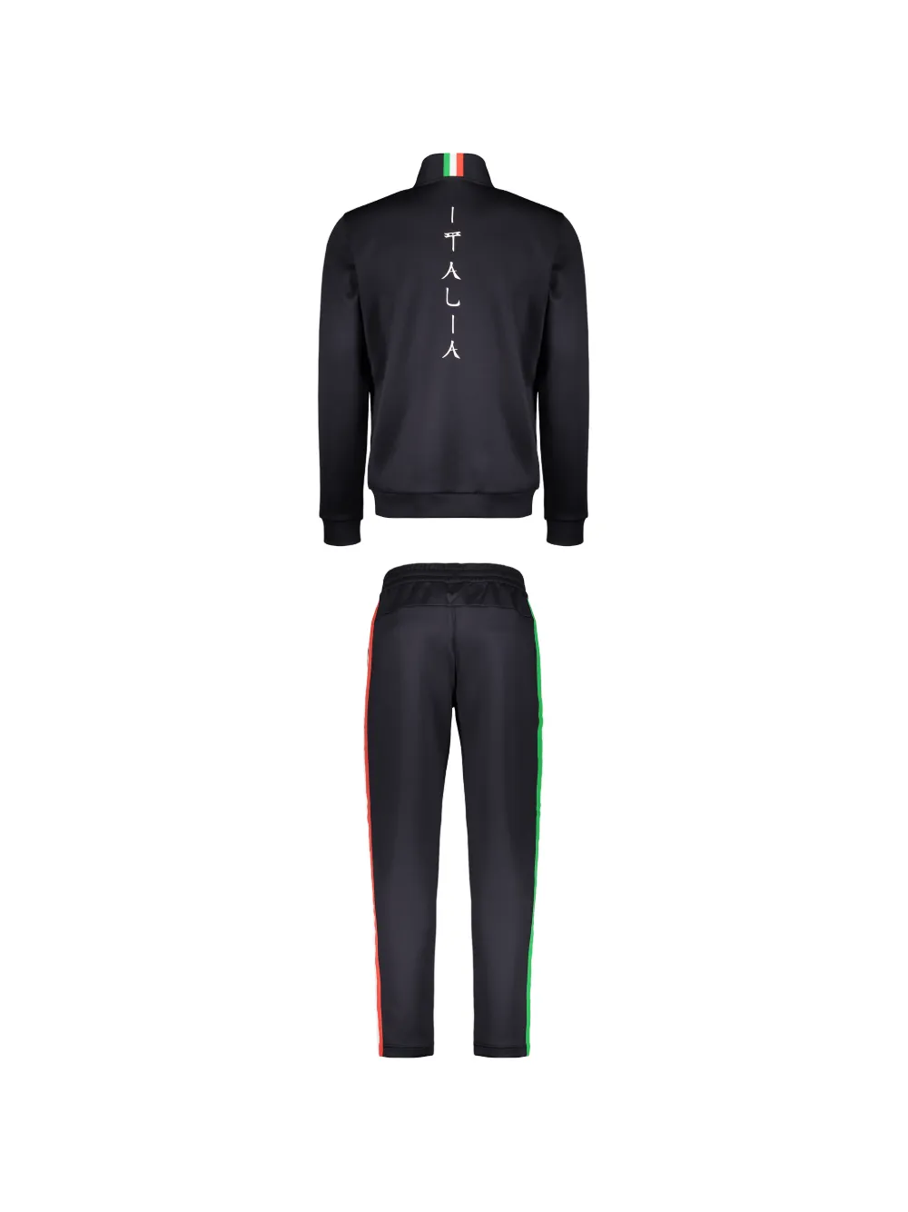 Ea7 Emporio Armani graphic-print tracksuit set Zwart