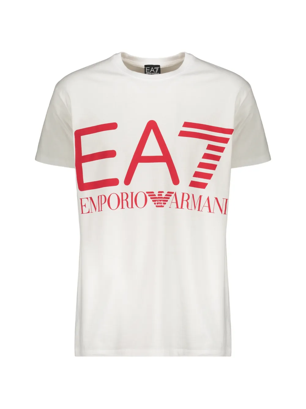 Ea7 Emporio Armani logo-print short-sleeve T-shirt - Bianco