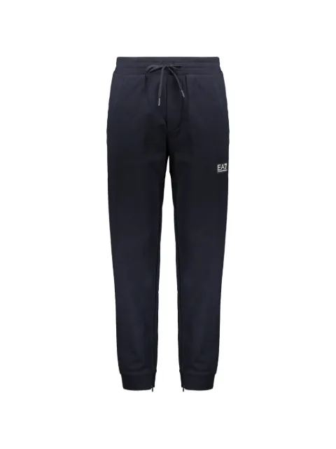 Ea7 Emporio Armani logo-print drawstring track pants