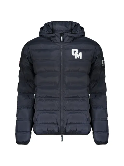 Ea7 Emporio Armani padded hooded jacket