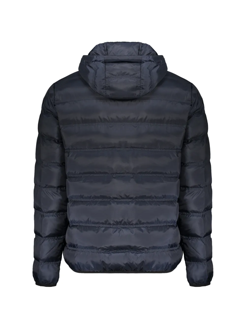 Ea7 Emporio Armani padded hooded jacket Blauw