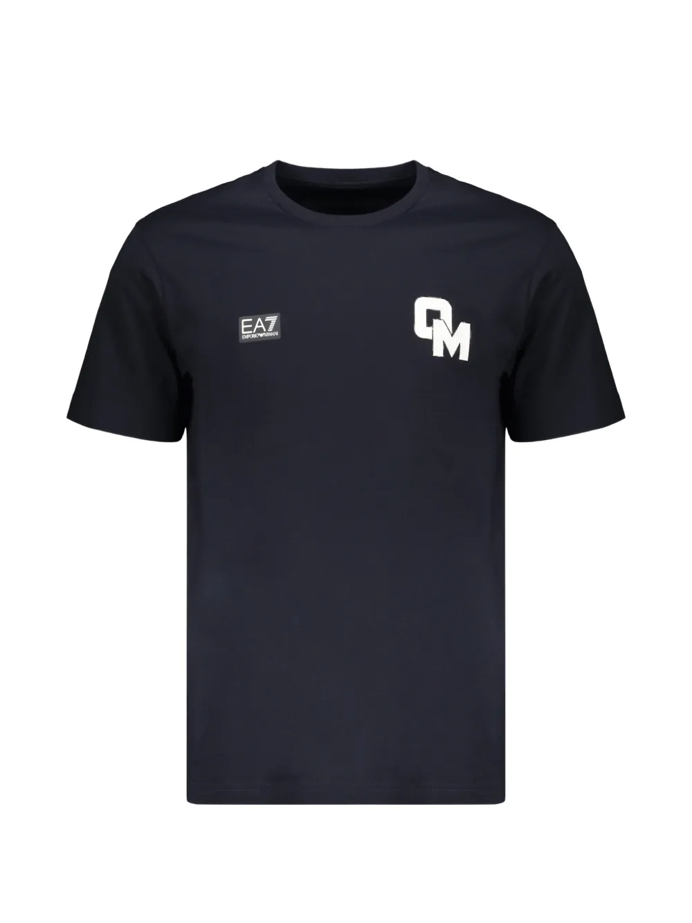Ea7 Emporio Armani logo-print T-shirt - Blu