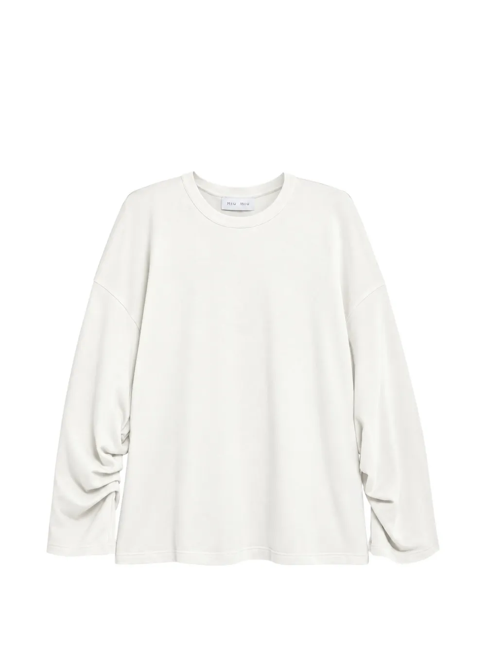 Weili Zheng Nuvola long-sleeved T-shirt - Blanc