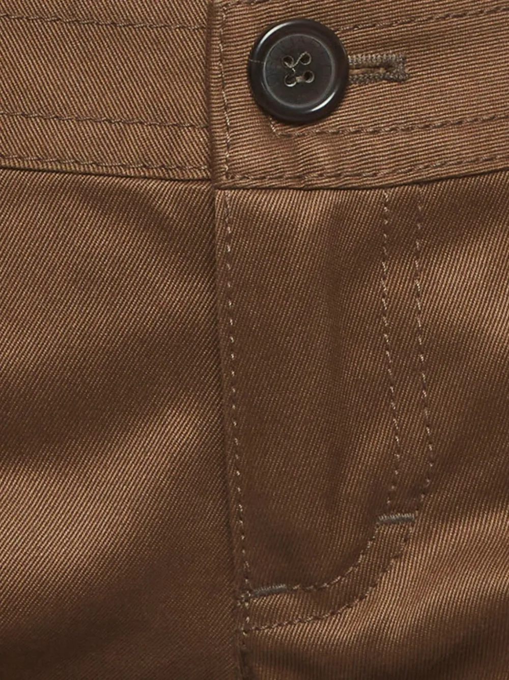 DSQUARED2 Broek met knopen Bruin