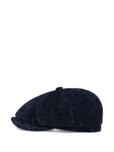 Stetson corduroy flat cap