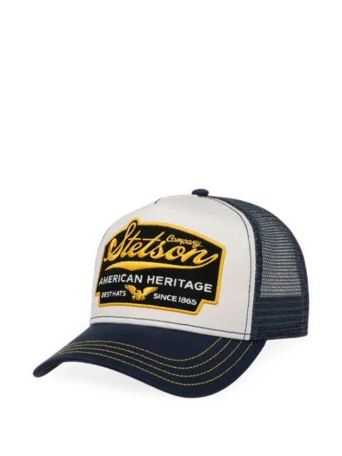 Stetson American Heritage logo-patch cap