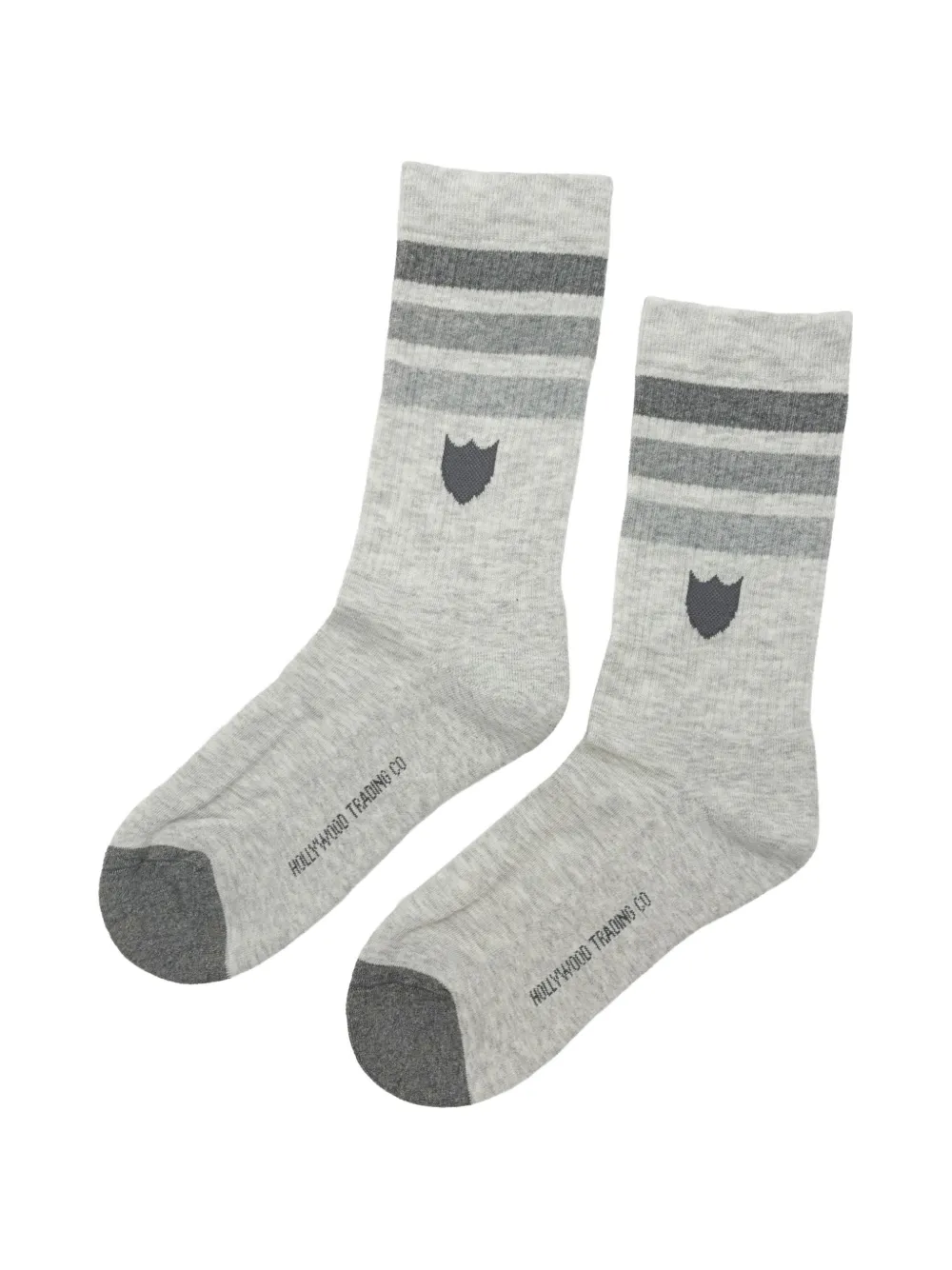 Htc Los Angeles Shield stripes socks - Grigio