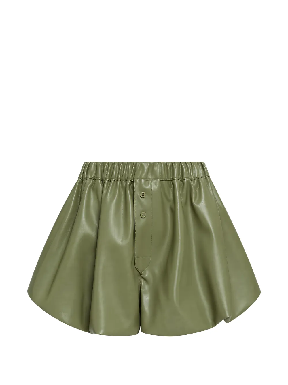 Weili Zheng balloon-style shorts - Vert