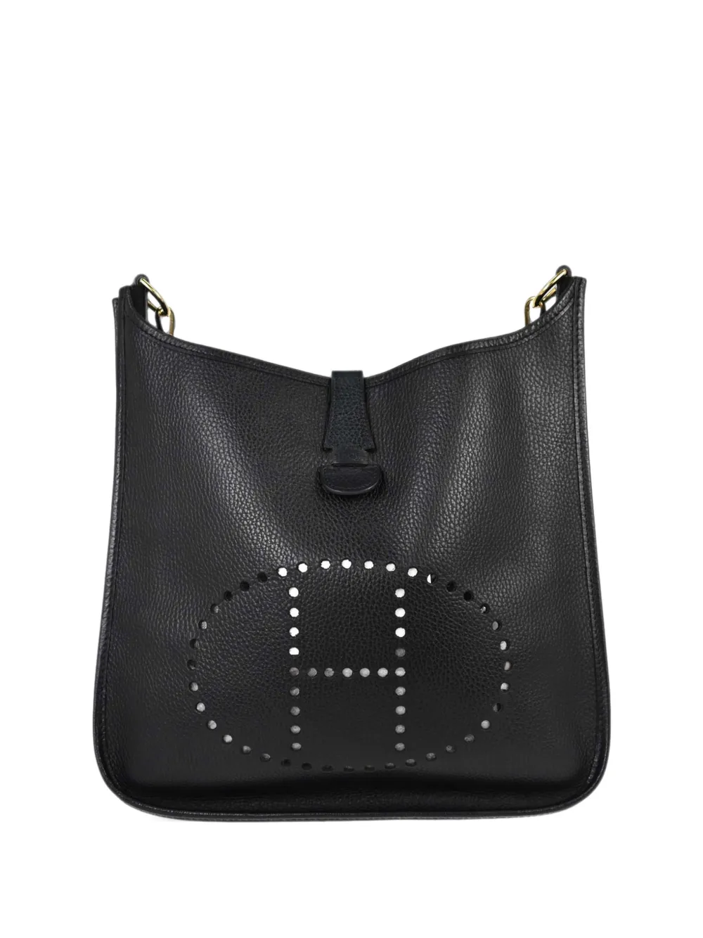 Hermès Pre-Owned 1998 GM Evelyne shoulder bag - Black