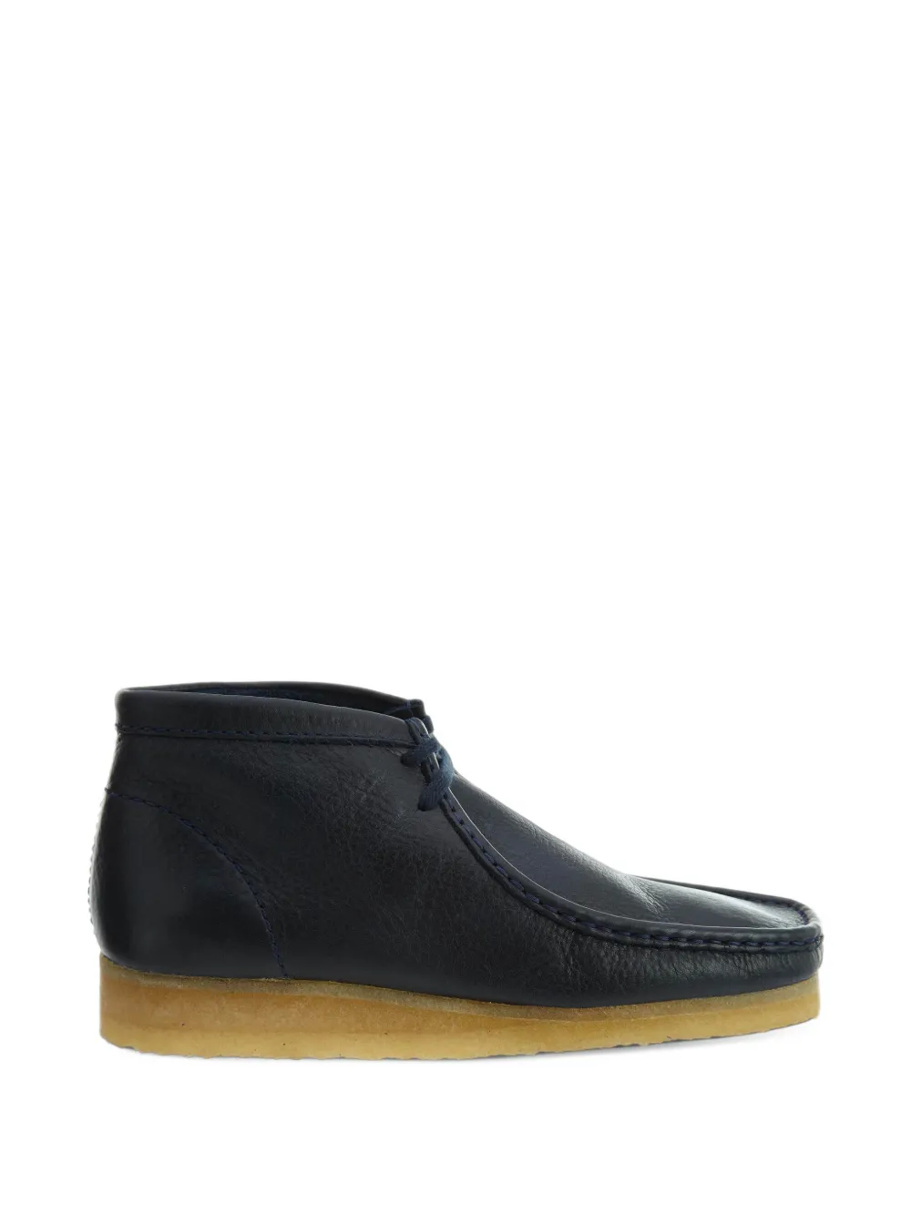 Clarks Originals Wallabee leather boots - Blue