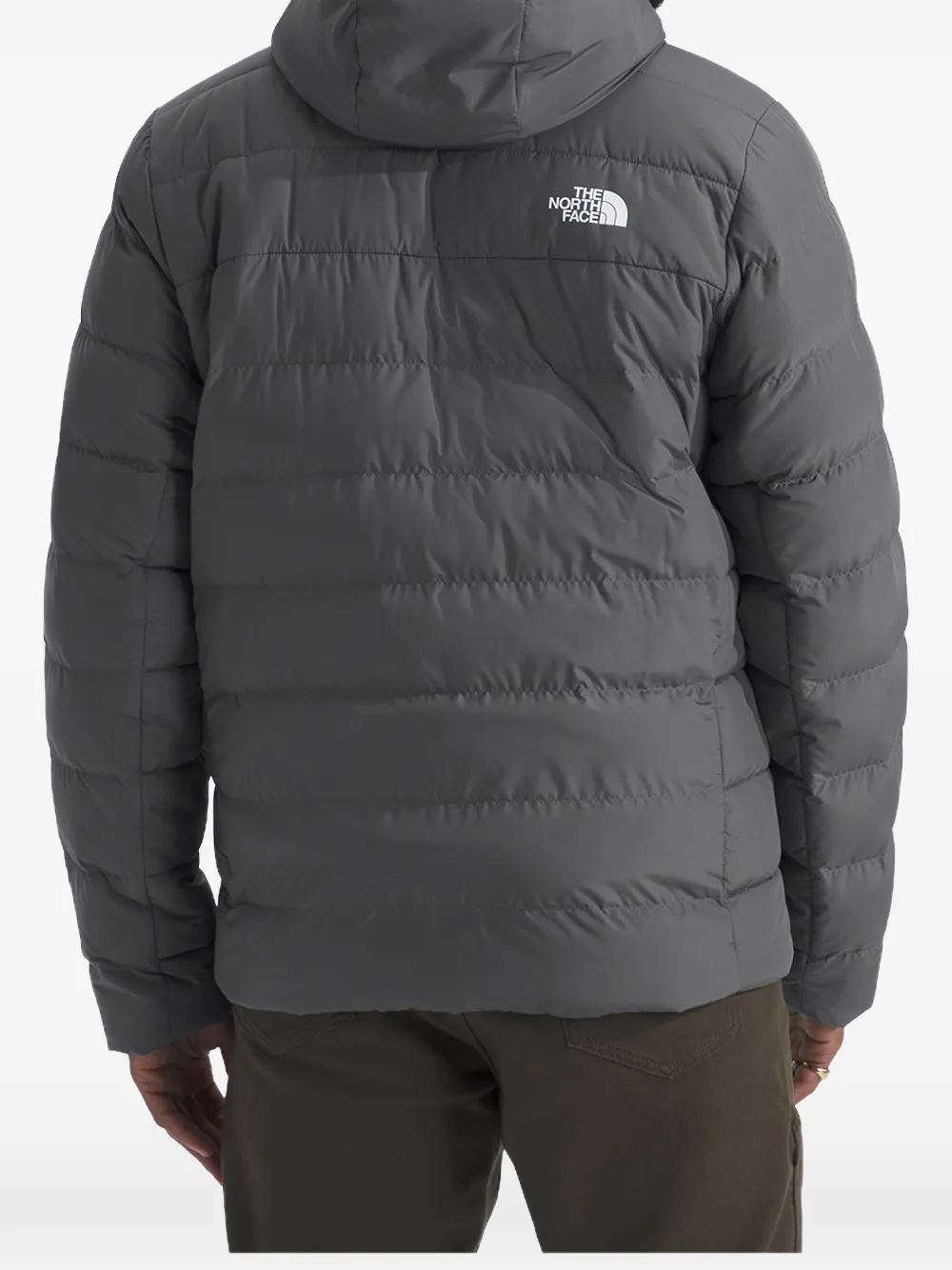 The North Face Aconcagua 3 hooded quilted jacket Grijs