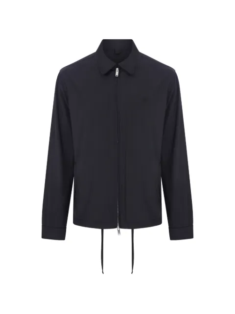MEGUSTA logo-embroidered zipped jacket