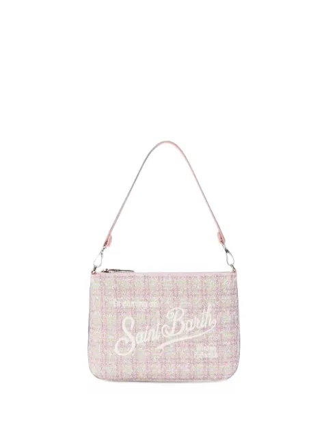 MC2 Saint Barth Kids mini Parisienne tweed shoulder bag