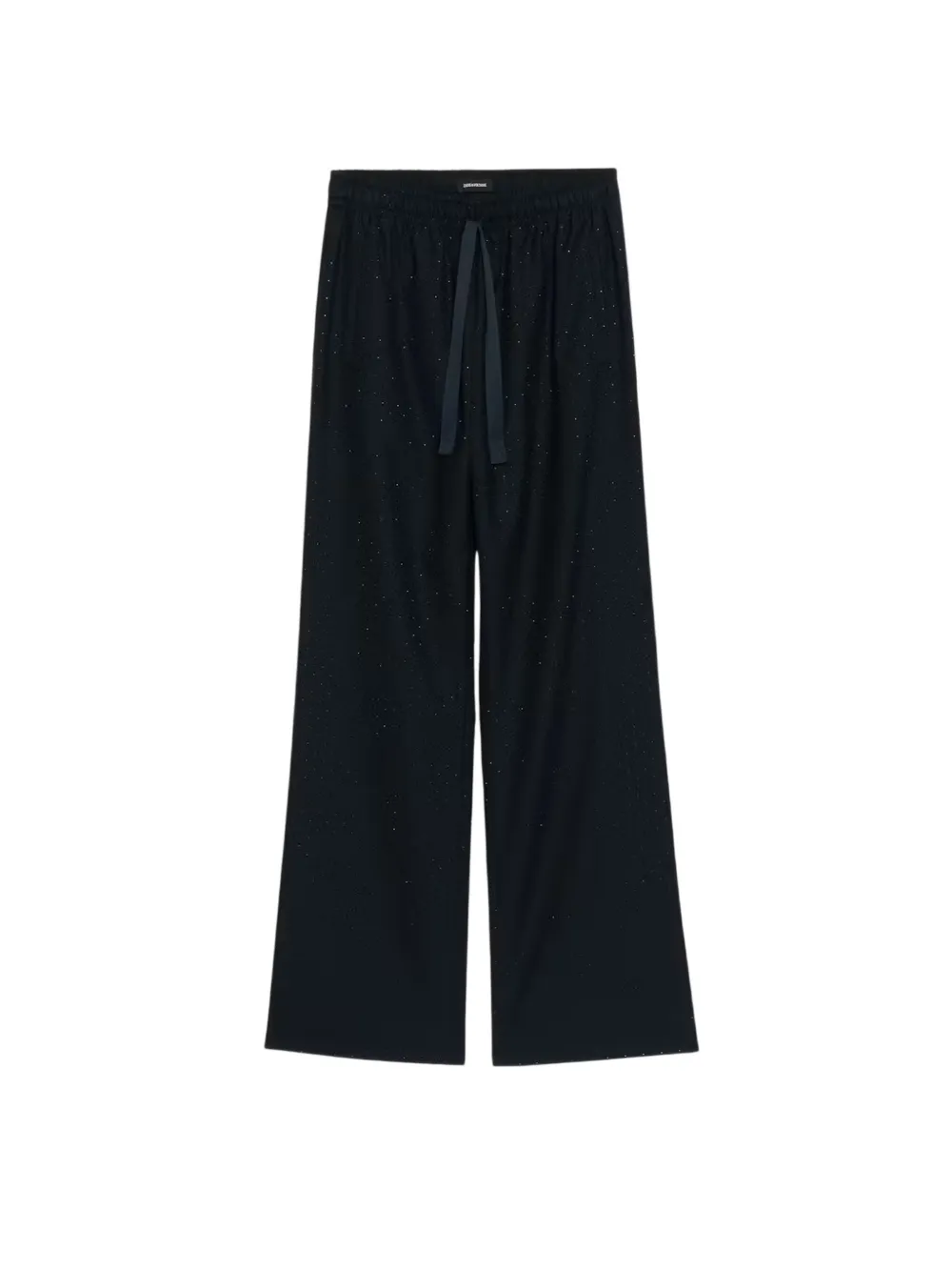 Zadig&Voltaire Poma rhinestone-embellished trousers Zwart
