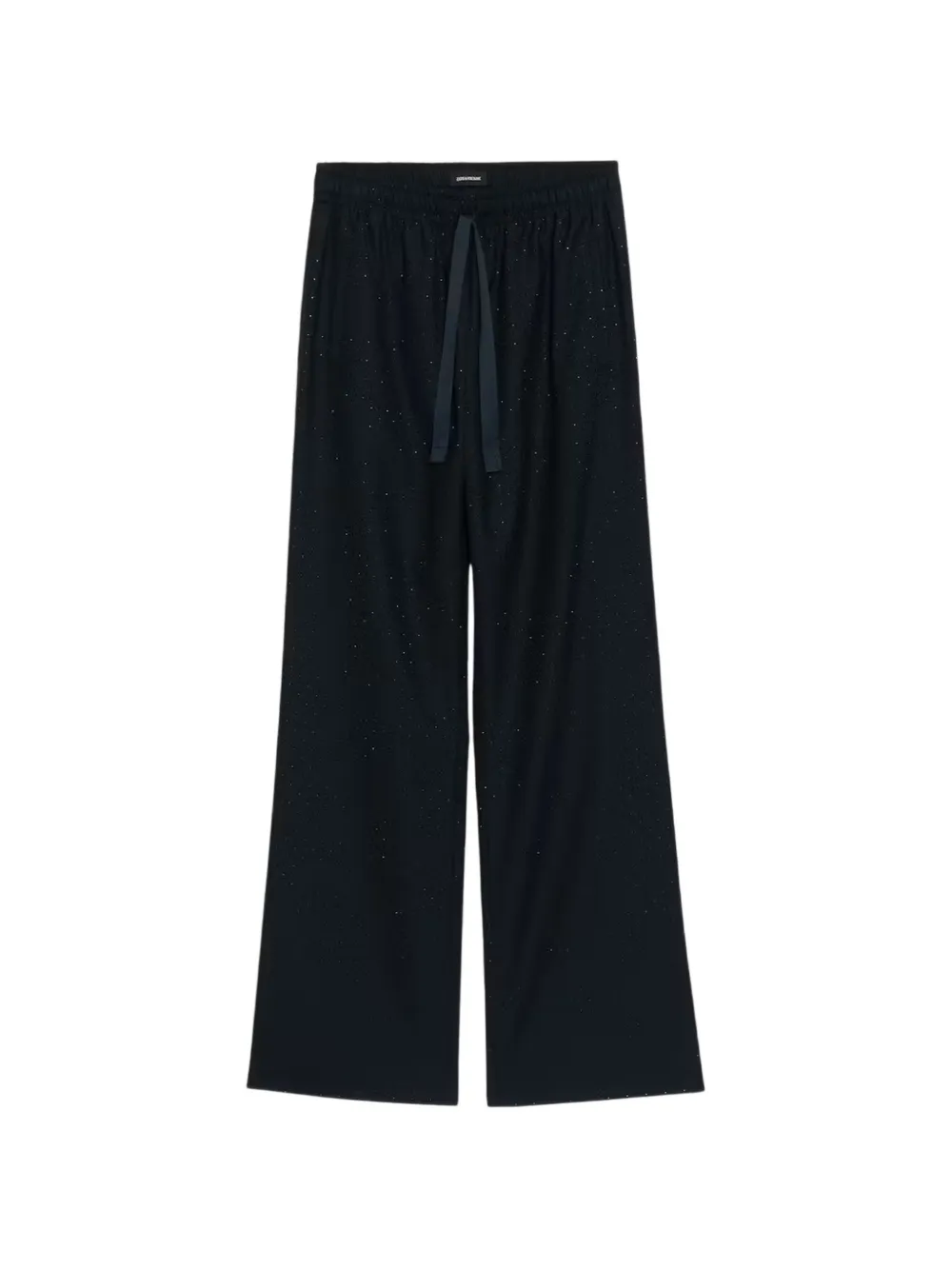 Zadig&Voltaire Poma rhinestone-embellished trousers Zwart