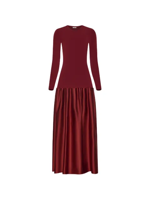 FFORME Catrin flared duchesse maxi dress