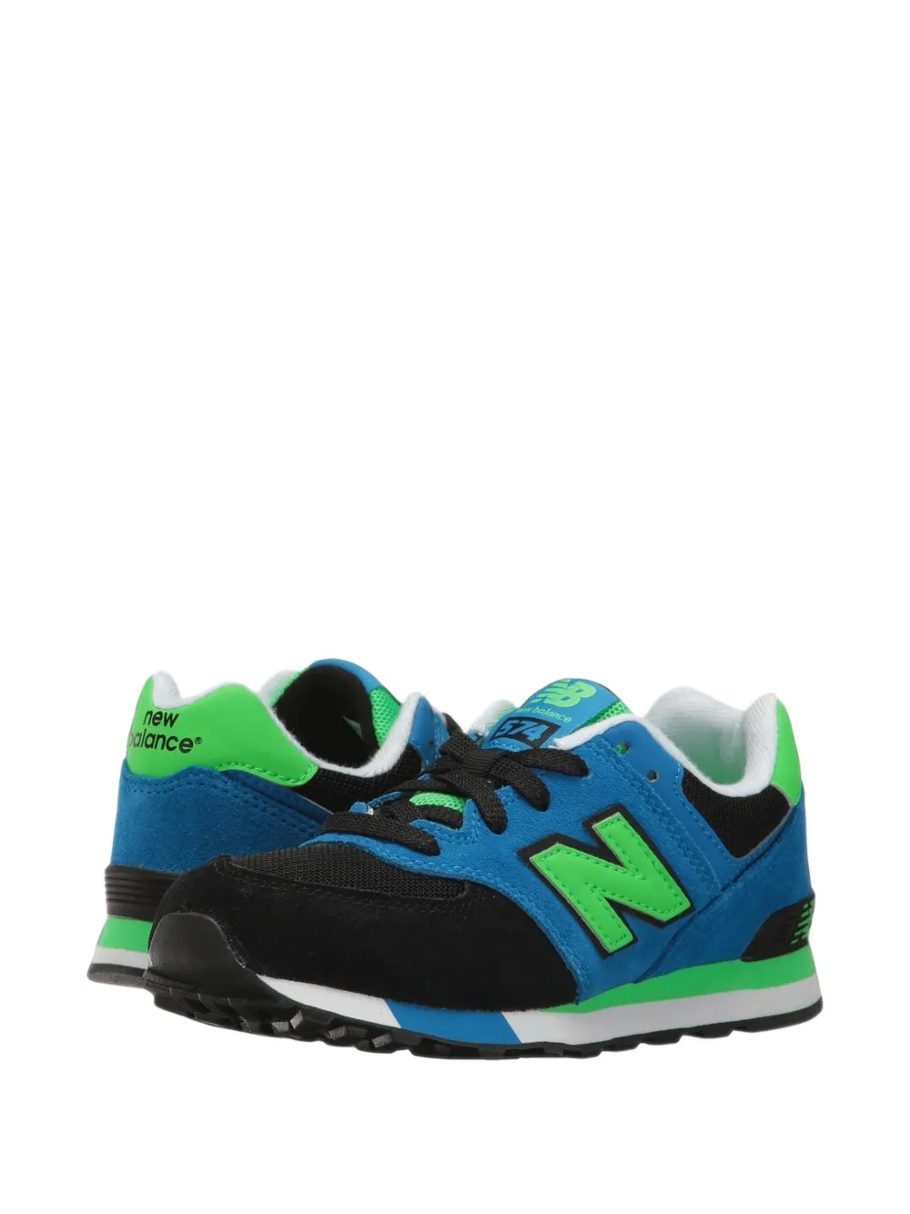 New Balance 574 panelled sneakers - Blu