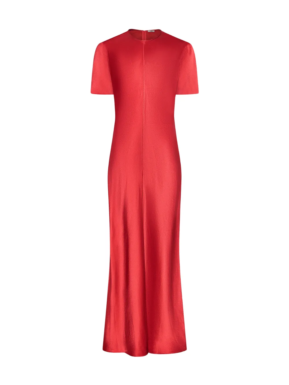 FFORME Akriti satin slim-fit maxi dress Rood
