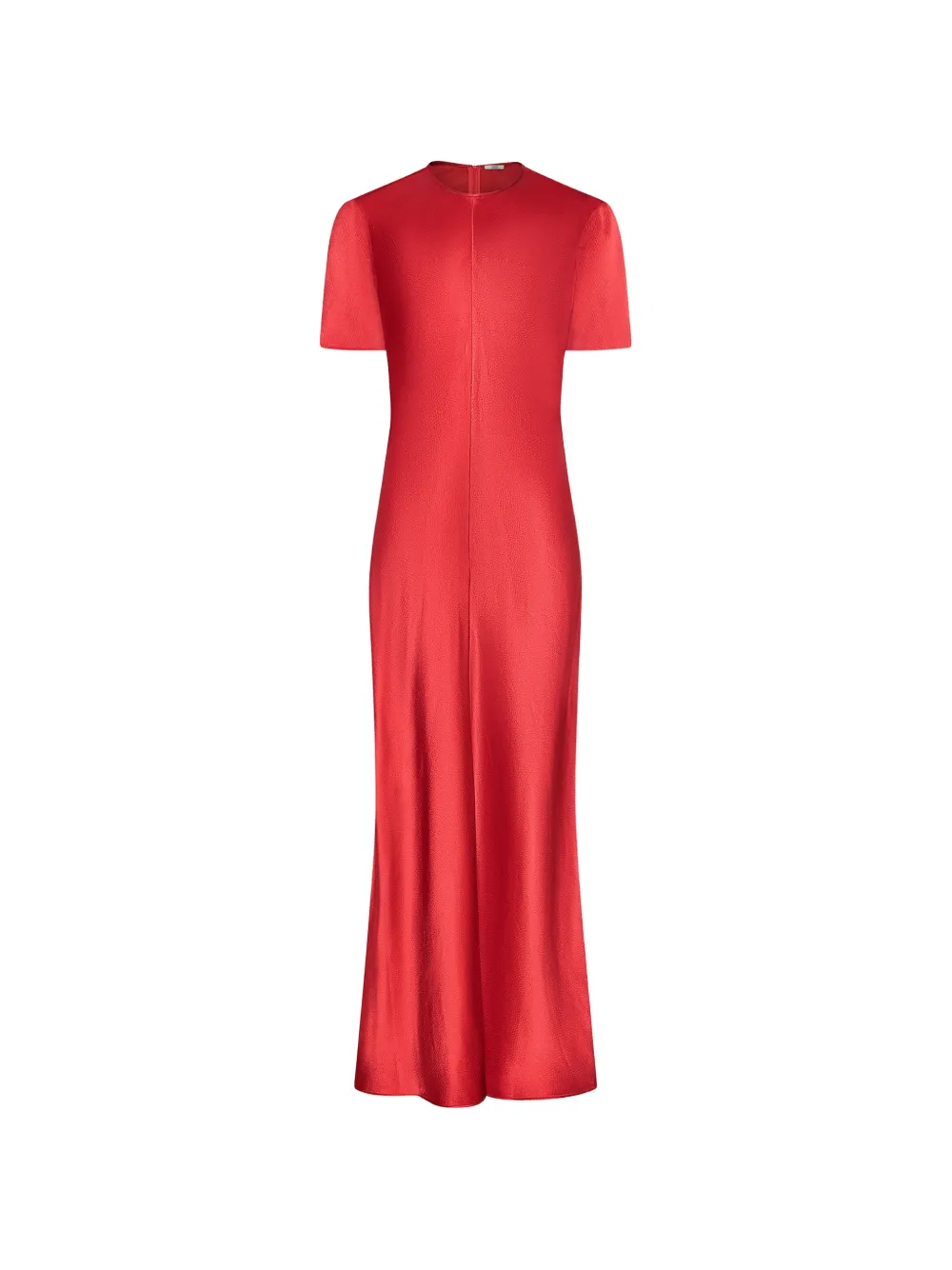 FFORME Akriti satin slim-fit maxi dress Rood