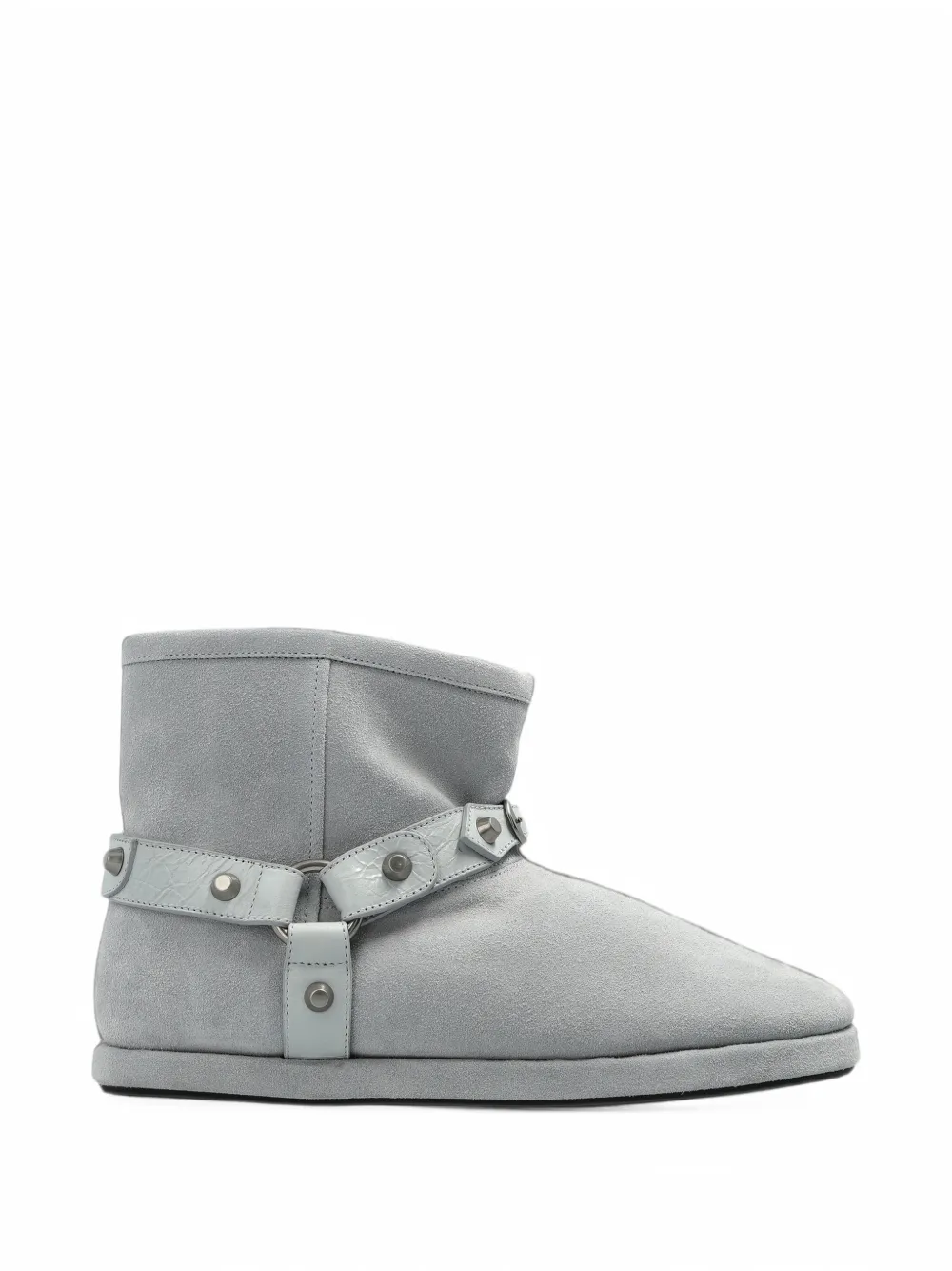 Balenciaga Alaska studded leather snow boots - Gris Balenciaga Alaska studded leather snow boots - Gris