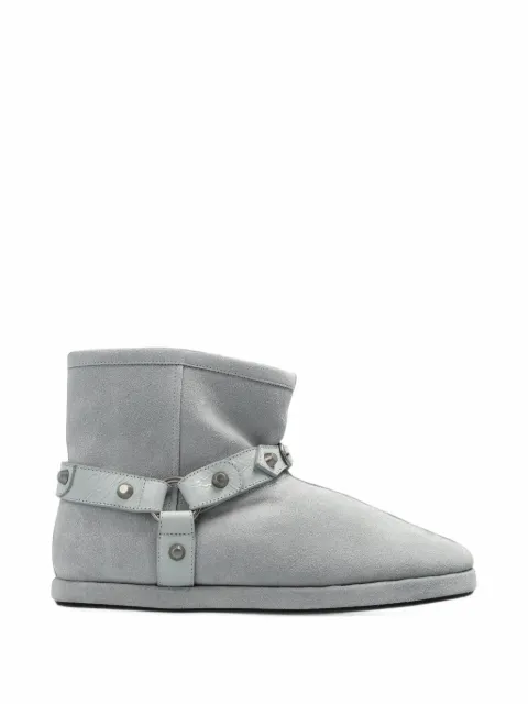 Balenciaga botas de nieve Alaska de cuero con apliques