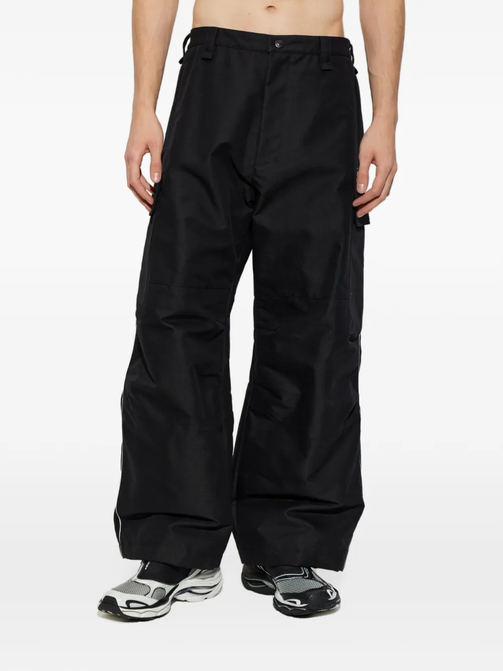Balenciaga cargo ski pants Zwart