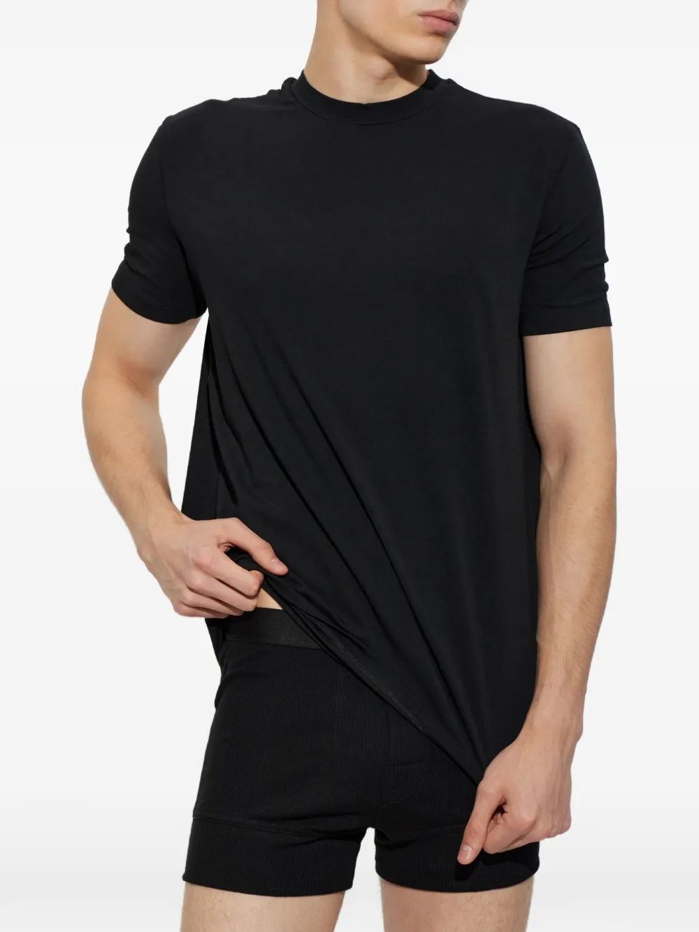 DSQUARED2 Dominate Your Sport round-neck T-Shirt Zwart