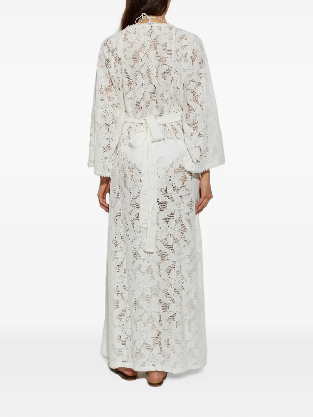 Melissa Odabash Nina beach maxi dress Wit