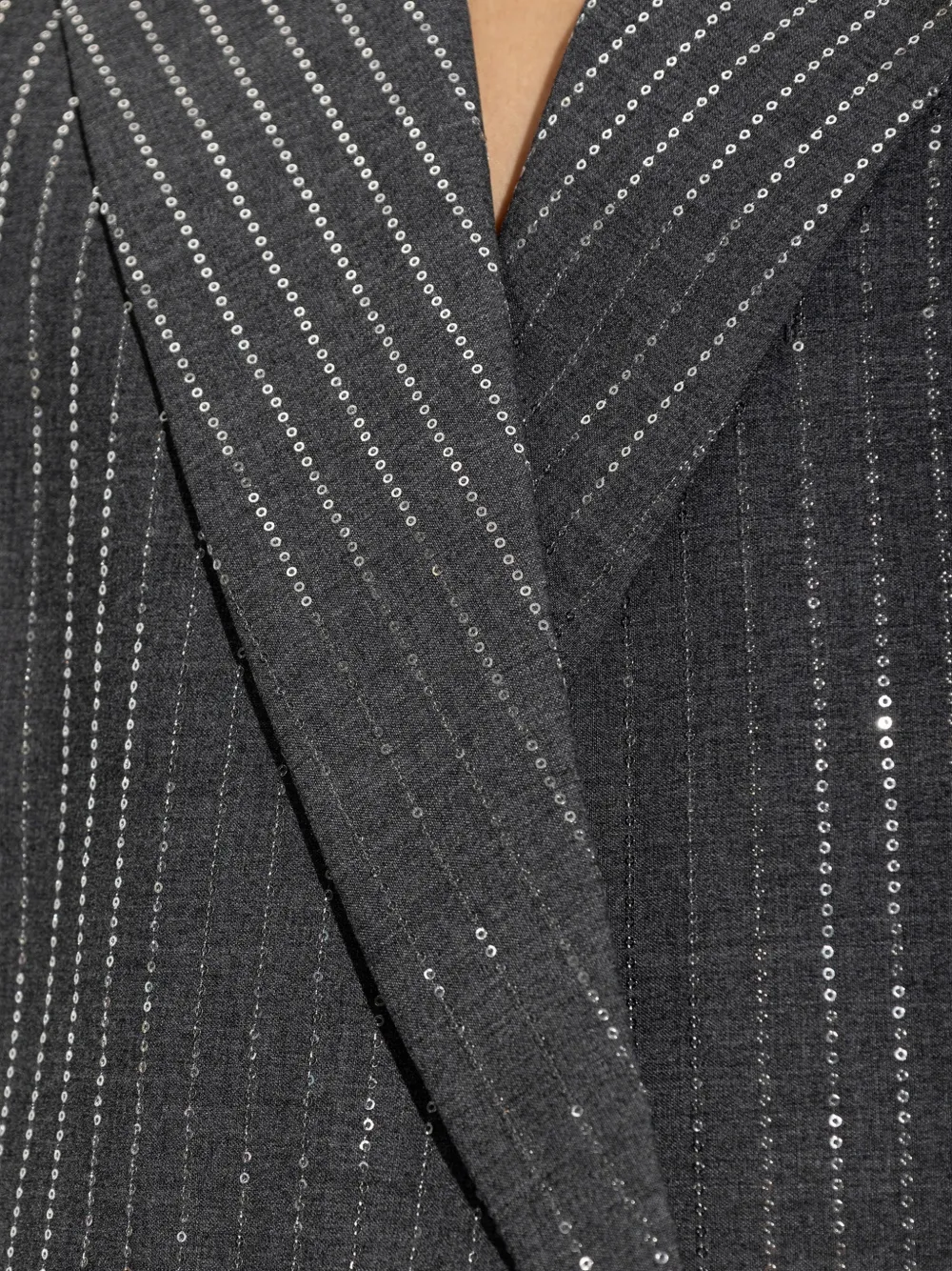 IRO Bay sequin-embellished blazer Grijs
