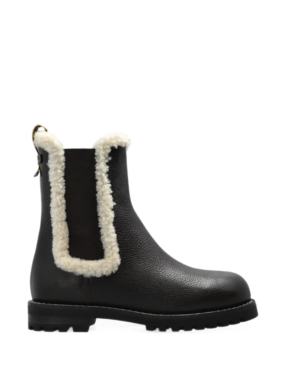 FENDI Commando レザーチェルシーブーツ | ブラック | Image 1