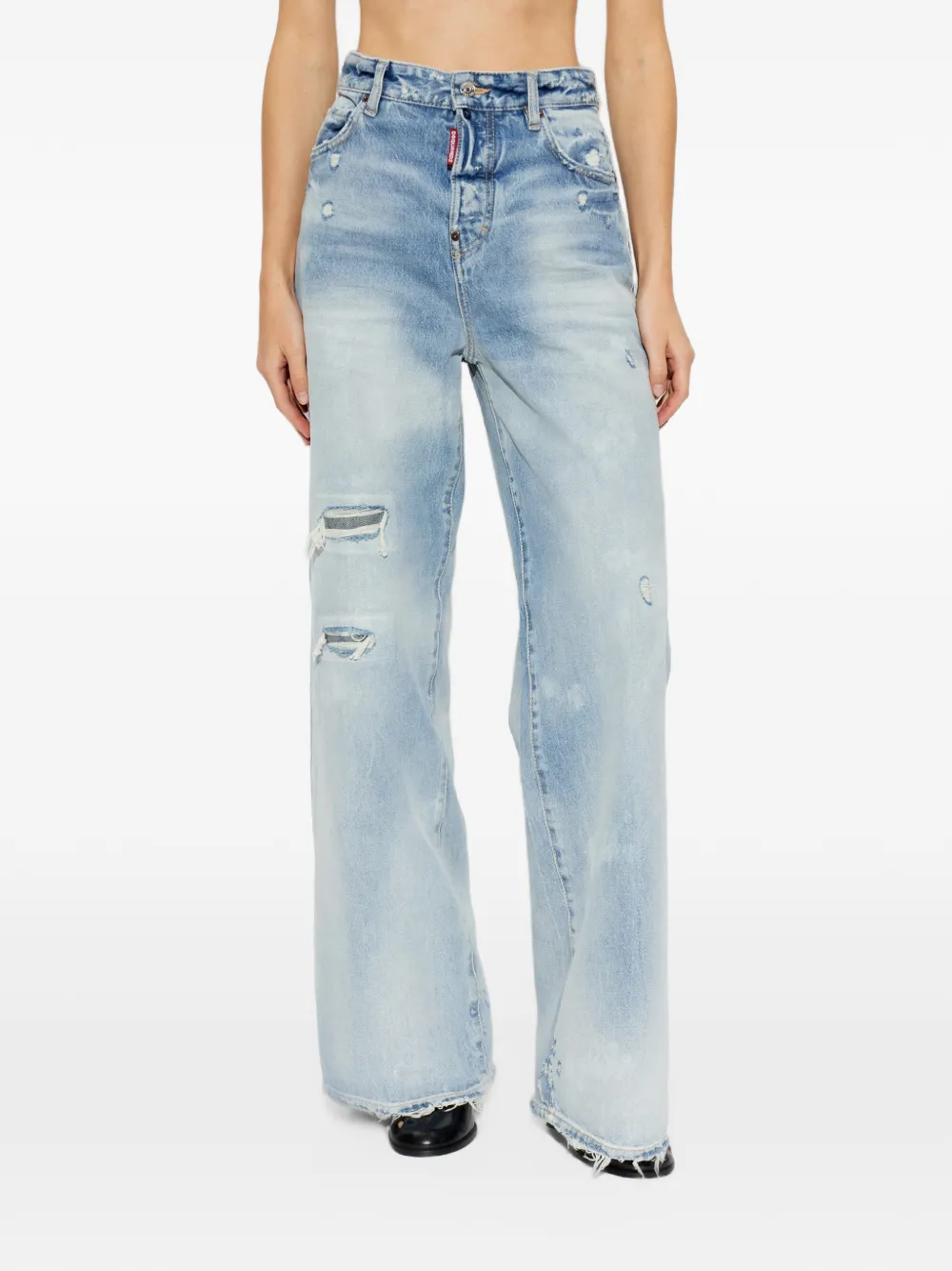 DSQUARED2 light faded Jenna jeans Blauw